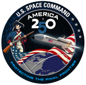 U.S. Space Command Freedom 250 logo
