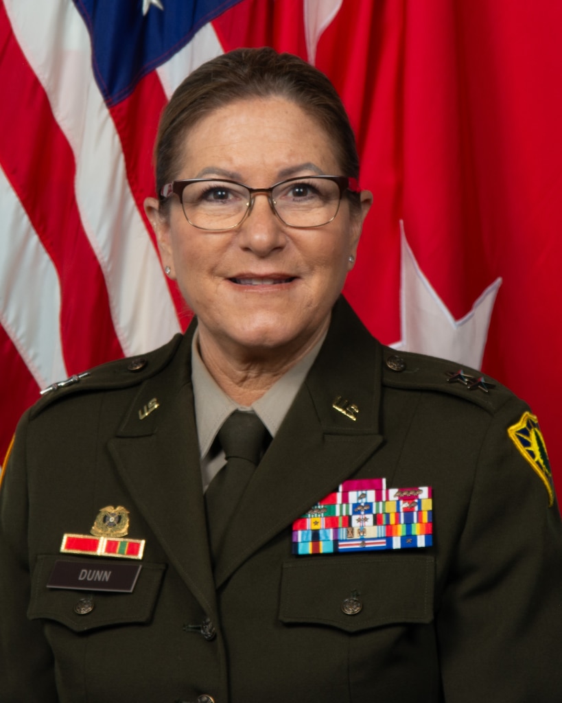 Command Photo of MG Dunn