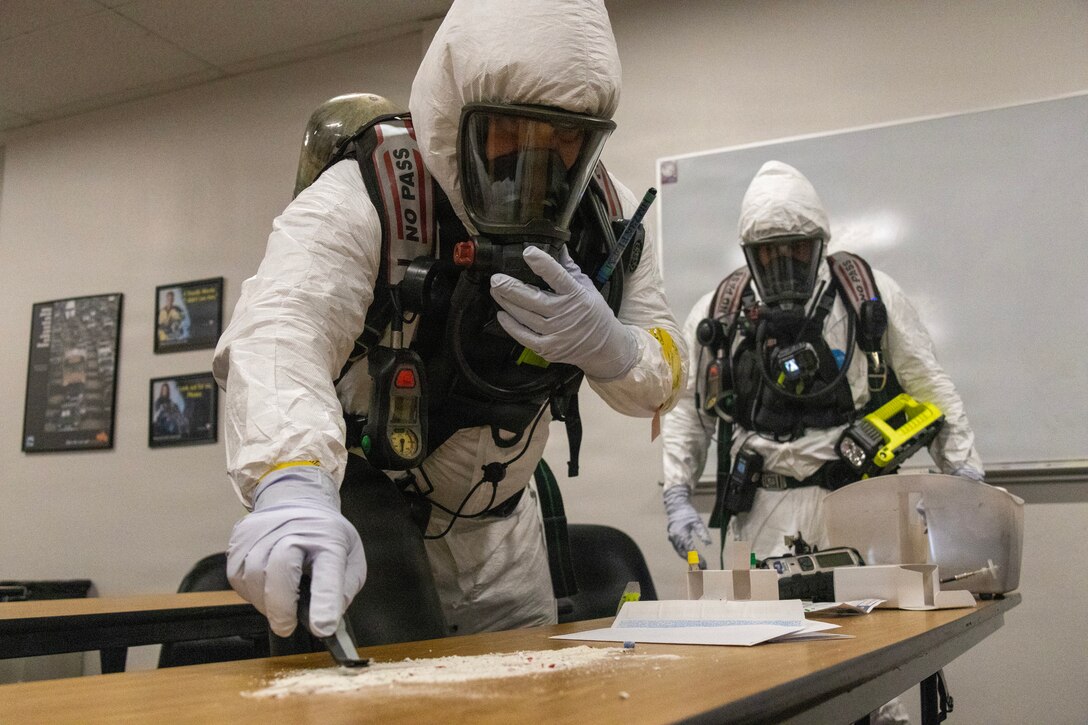 Exercise Semper Durus 2026 was conducted aboard Marine Corps Logistics Base Barstow, California, April 20-24, marking a highly successful period of rigorous training and readiness validation for the installation. Throughout the exercise, #marines and base personnel were tested on crisis response capabilities through complex scenarios, including suspicious activity observation, Vehicle-Borne Improvised Explosive Device threat mitigation, Chemical, Biological, Radiological, and Nuclear defense, and active shooter response. Additional support and participation from Barstow Police Department , San Bernardino County Sheriff's Department , and San Bernardino County Fire significantly enhances our interoperability and ensures a unified, rapid response to any potential real-world crisis, and we thank the base and surrounding community for their continued support.
