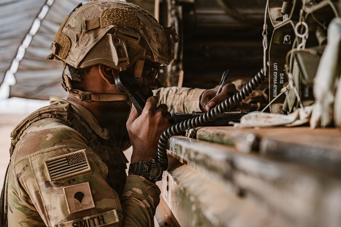 Receiving a call for fire