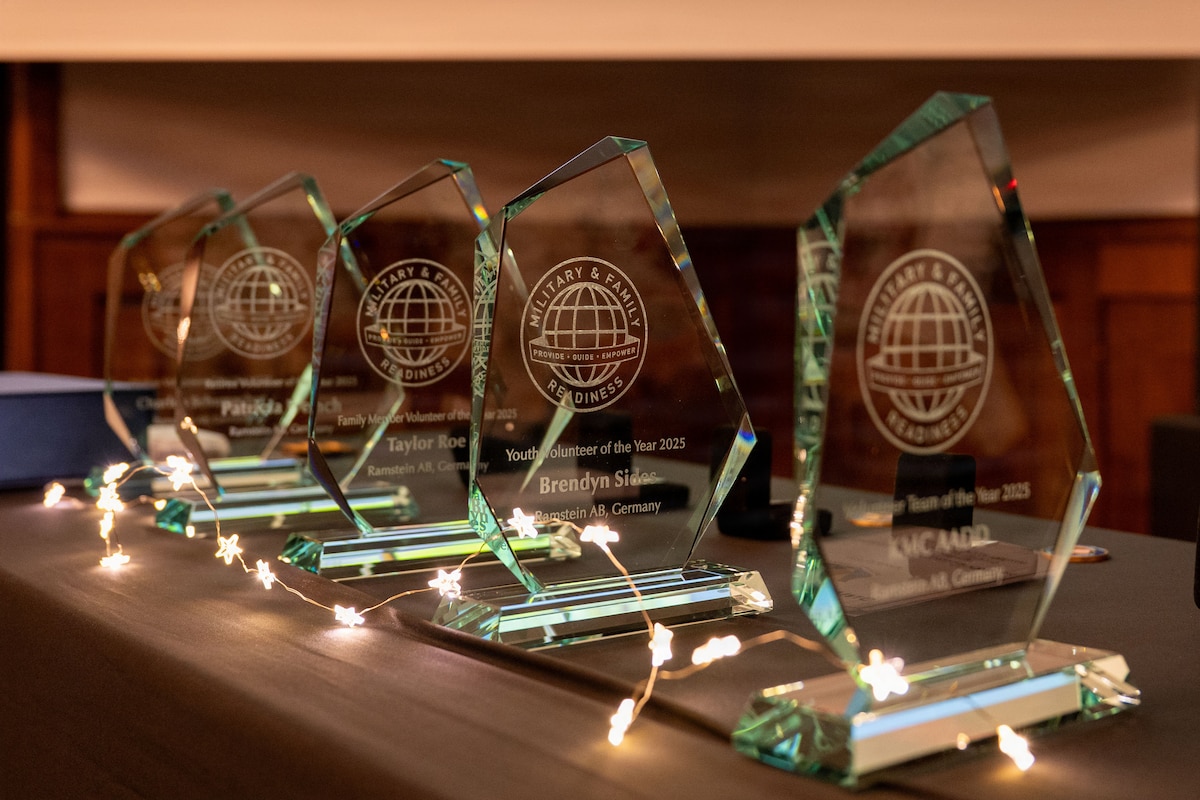 Volunteer Excellence Awards recognize community impact at Ramstein