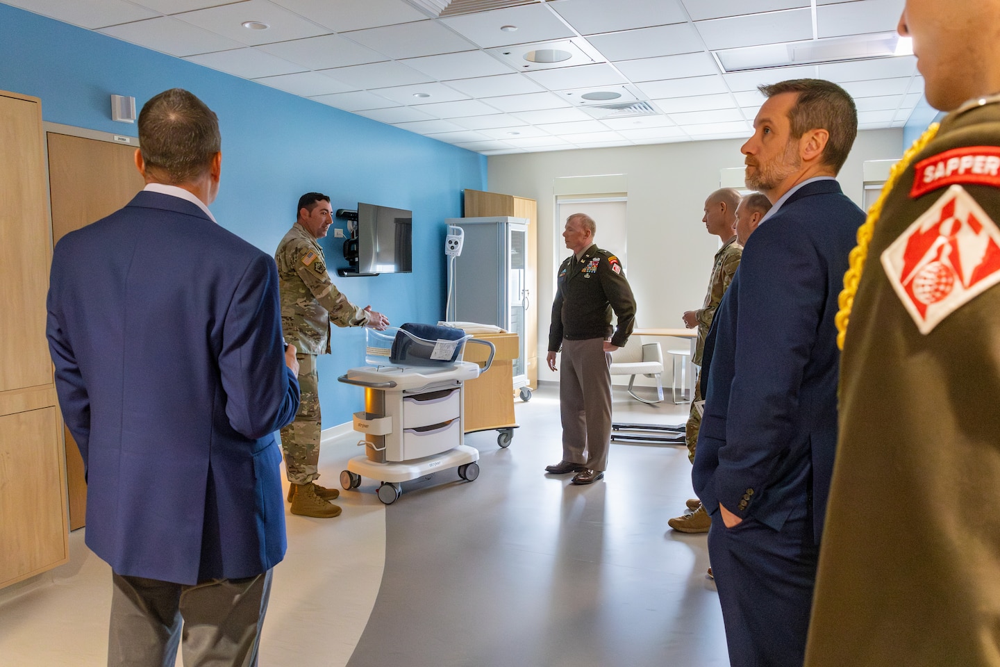 An image depicting a group of men standing together at a Hospital