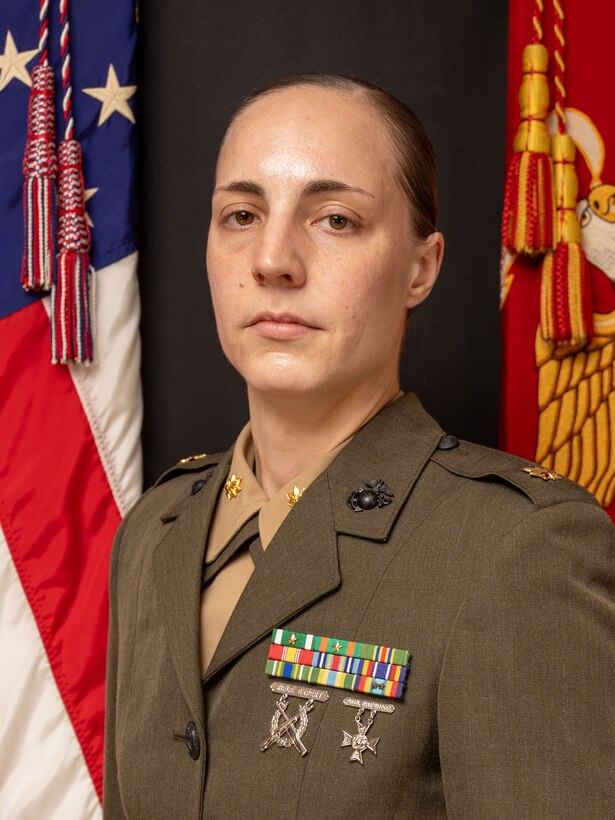 Maj. Courtney Thompson Command Photo