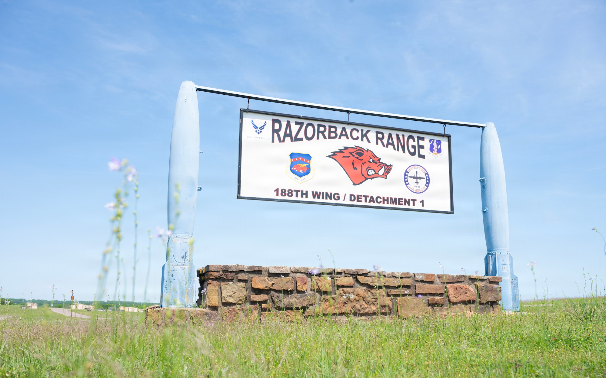 Sign at Razorback Range