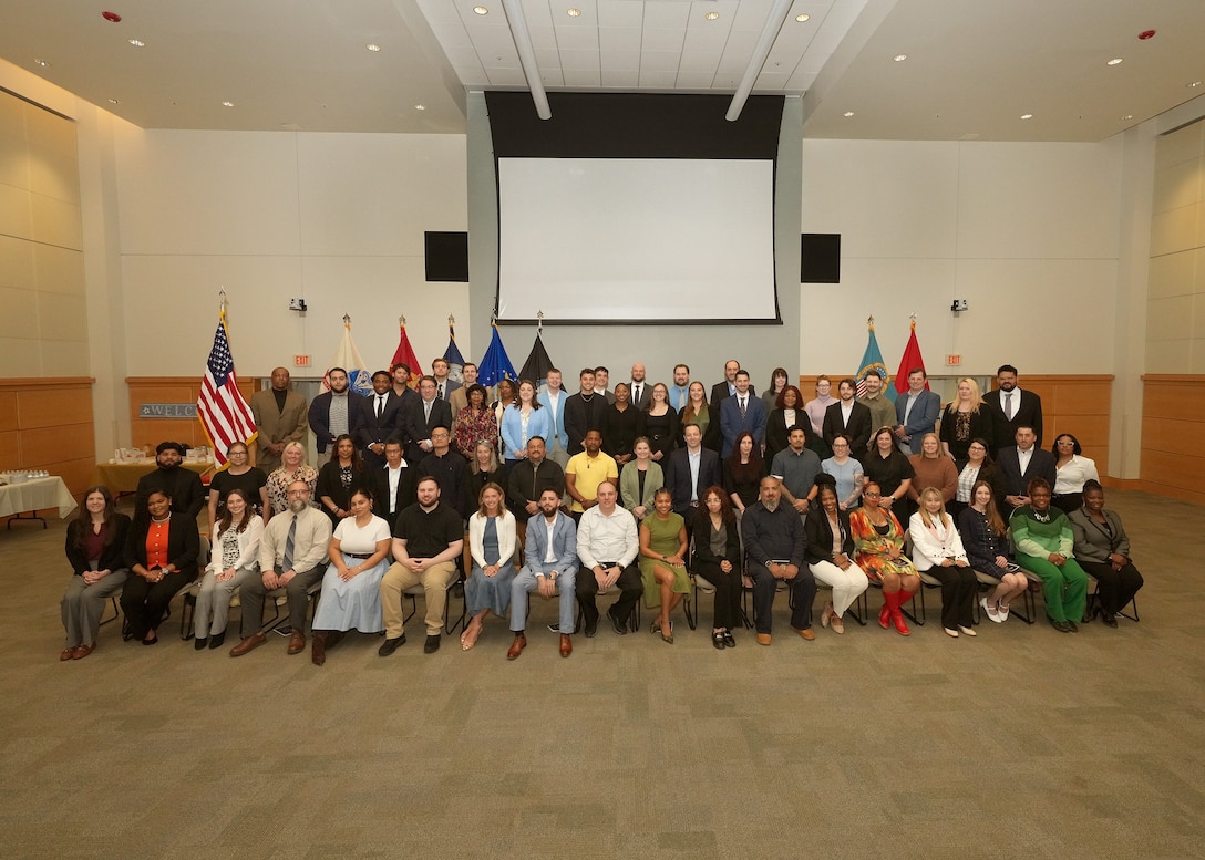 The Defense Logistics Agency graduated more than 80 employees from its Pathways to Career Excellence Program in a ceremony in Philadelphia on April 22.