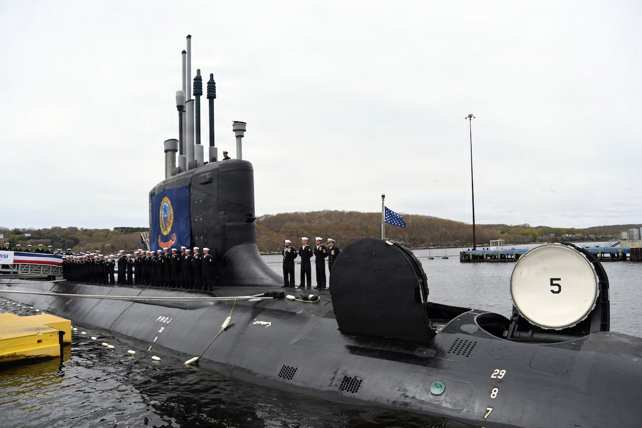 Navy Commissions Submarine USS Idaho