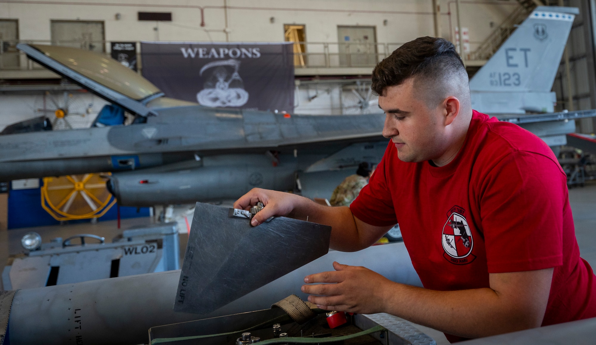 Eglin Q1 weapons load