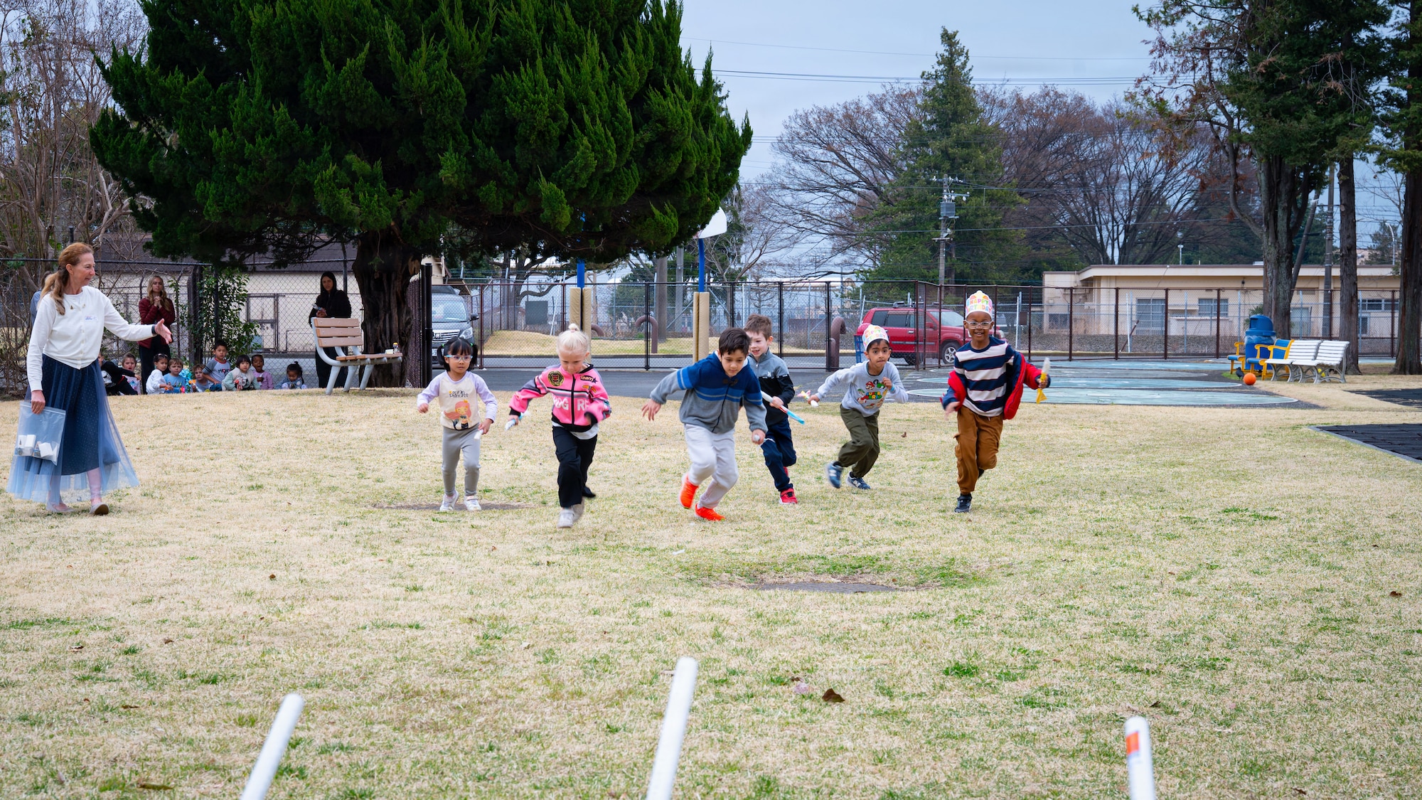 Guardians from U.S. Space Forces-Japan participated in SSC's STEM outreach program to foster early interest in science, technology, engineering, and math, promoting accessibility and curiosity in space-related systems.