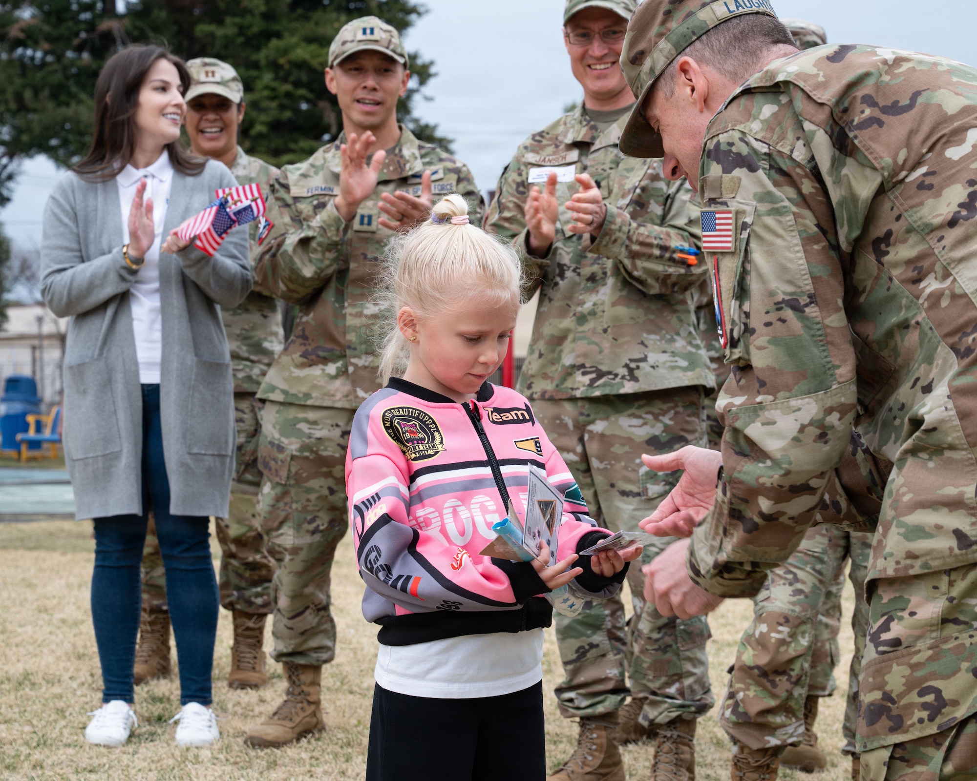 Guardians from U.S. Space Forces-Japan participated in SSC's STEM outreach program to foster early interest in science, technology, engineering, and math, promoting accessibility and curiosity in space-related systems.