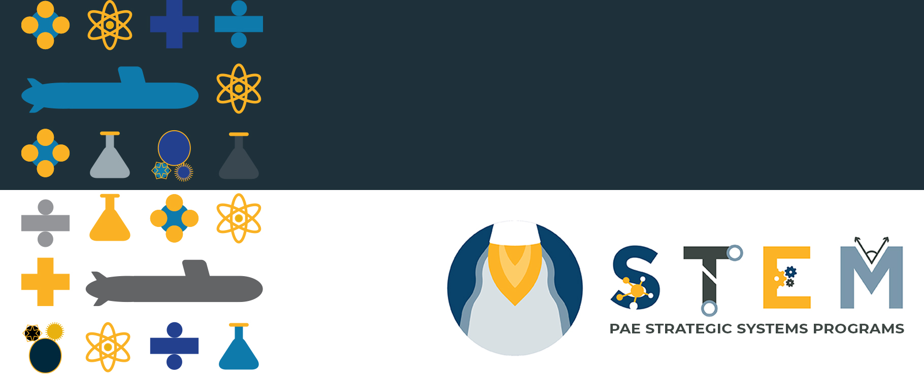 Banner representing PAE SSP's STEM program