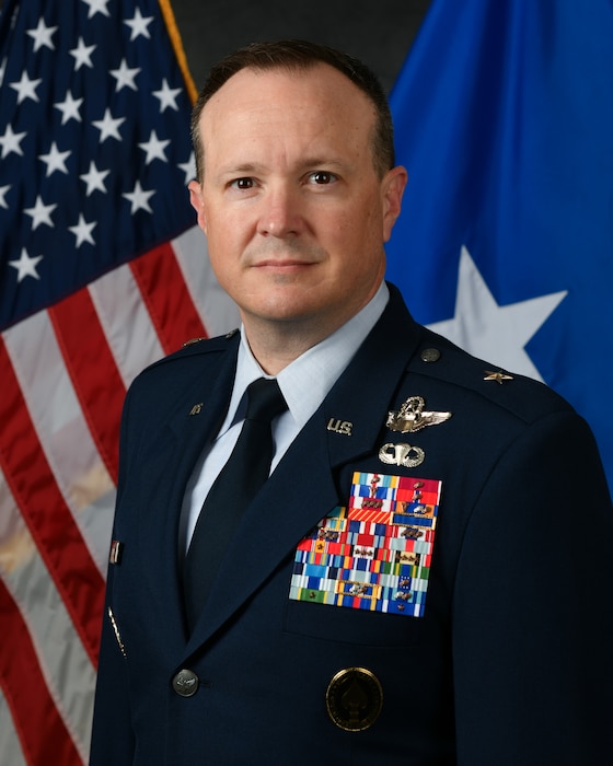 This is the official photo of Brigadier General Craig D. Prather.