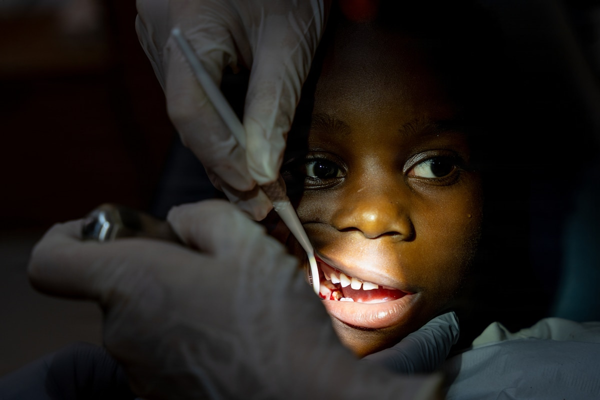 Image of patients being treated.