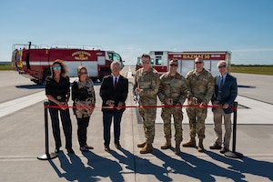 Ribbon Cutting at the Skid Strip