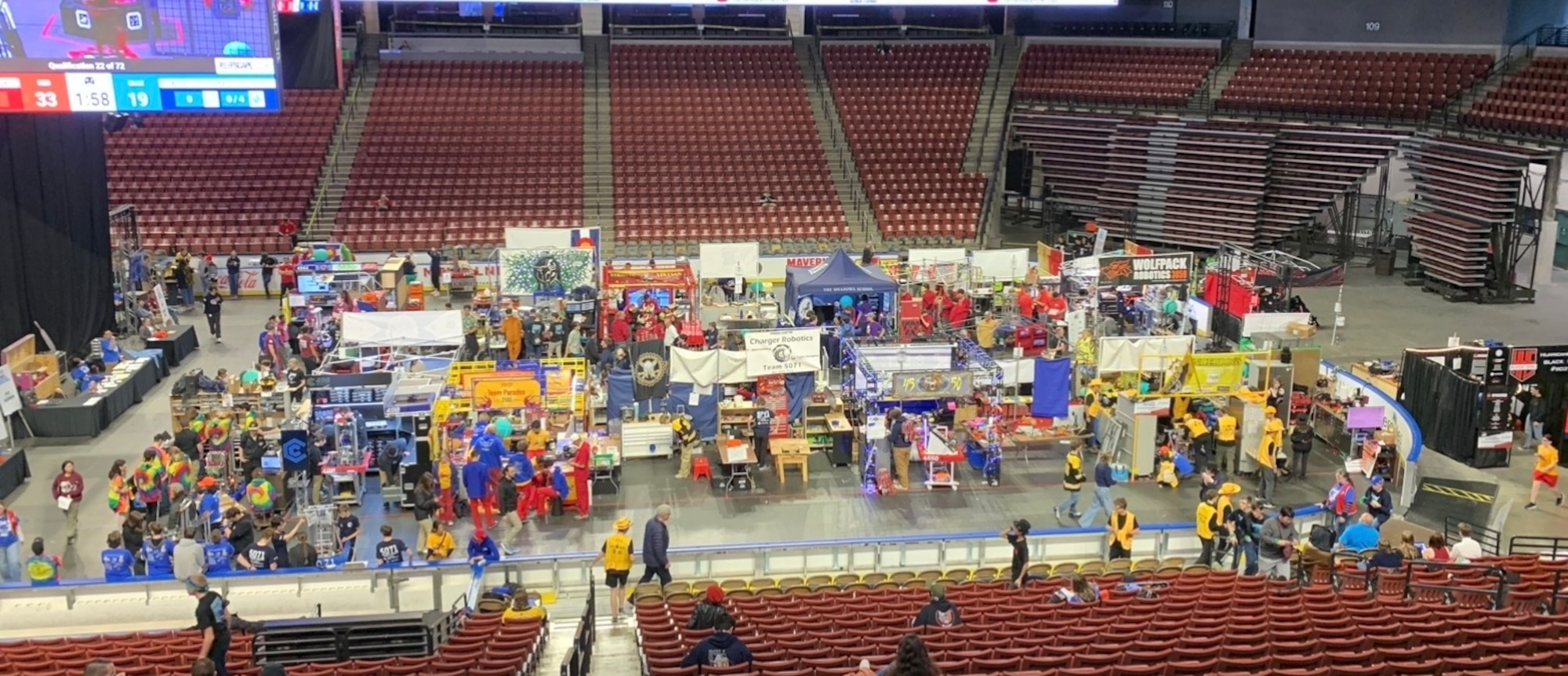 West Valley’s Maverik Center became a showcase of innovation and determination April 16-18 as 42 high school teams competed in the 2026 FIRST Robotics Competition (FRC) Utah Regional.
