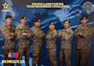 The Soldiers representing the Mongolian Ground Force in U.S. Army Pacific's Pacific Land Forces Team Readiness Challenge.
