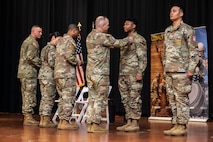 photo of father and son who are both in the Army