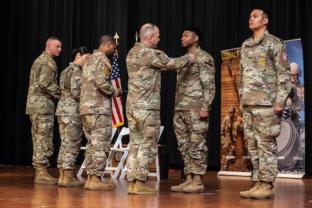 photo of father and son who are both in the Army