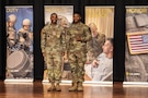 photo of father and son who are both in the Army