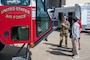2nd CES firefighter gives cadets tour of firetruck