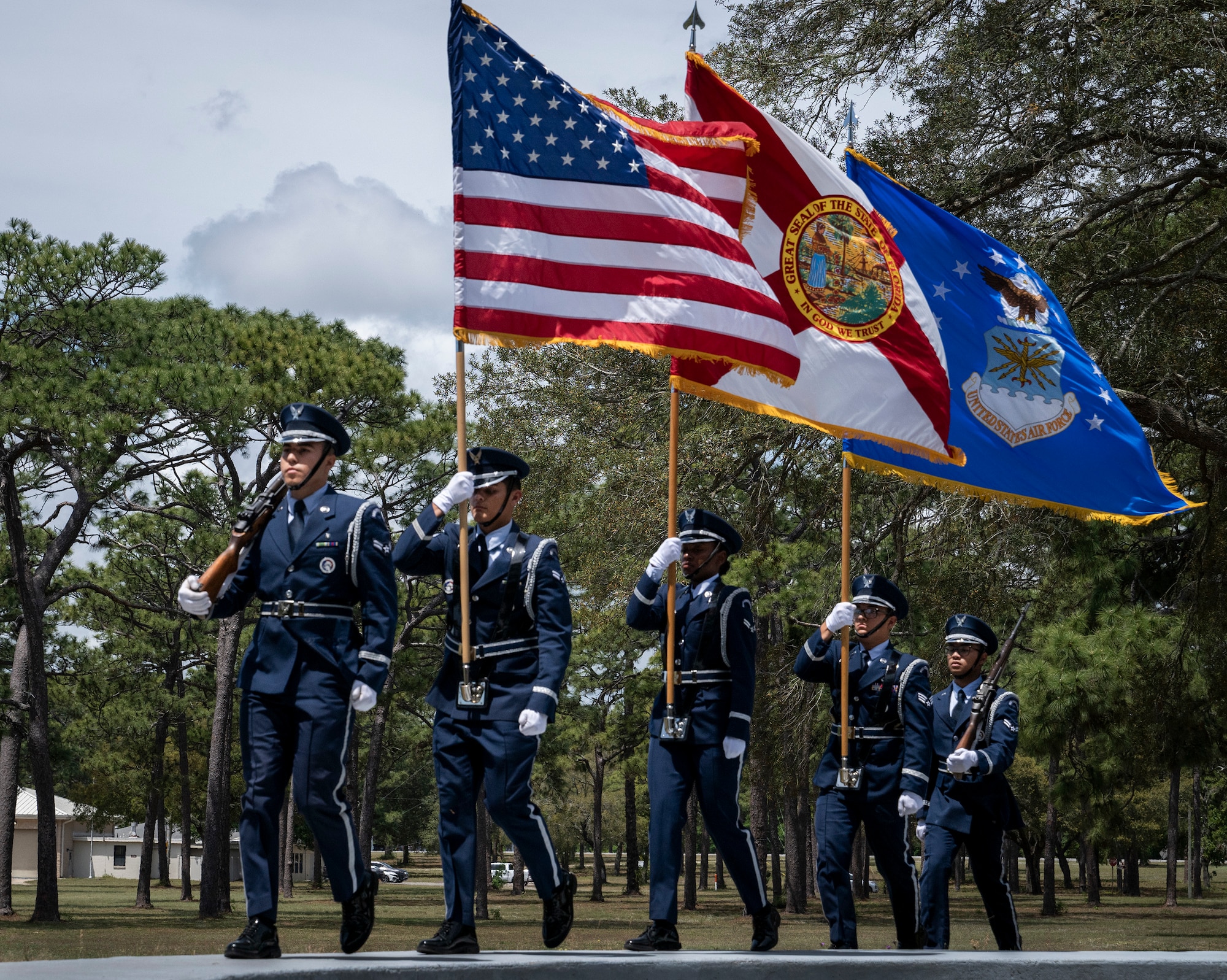 Honor Guard graduation April