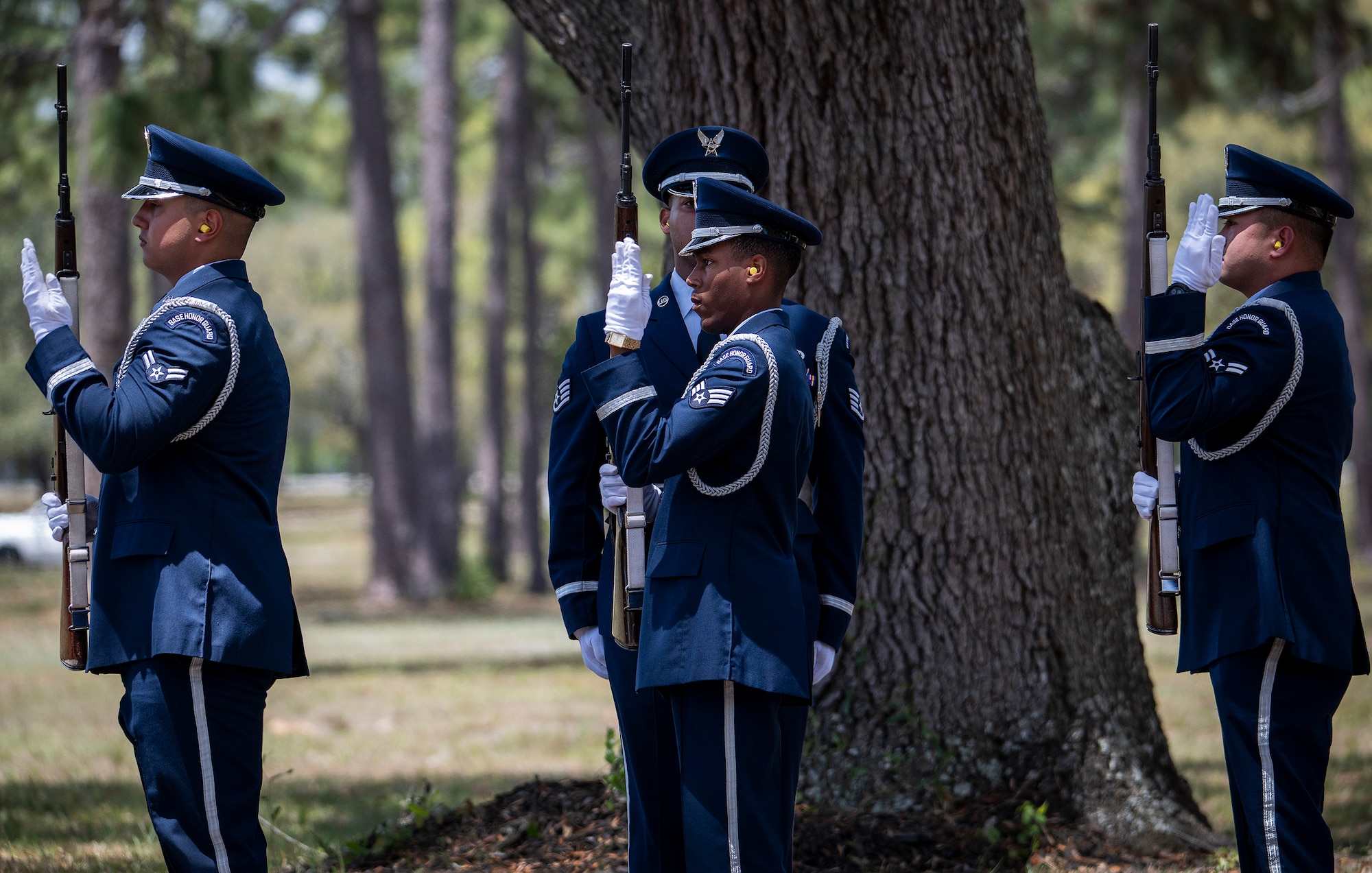 Honor Guard graduation April