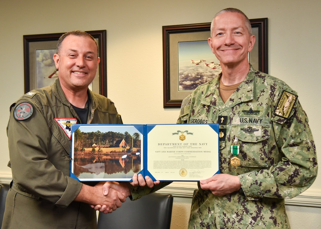 Farewell & Following Seas Chaplain Scroggs