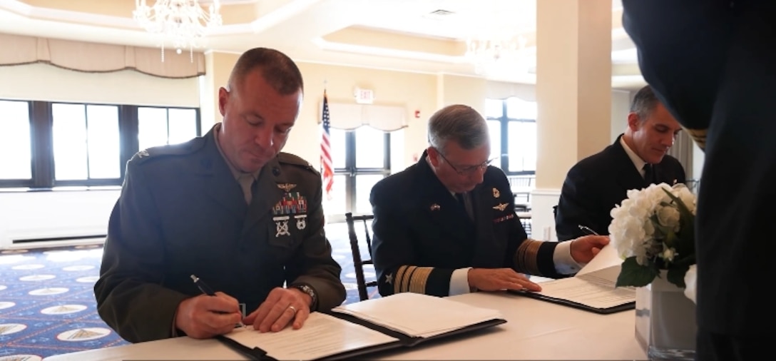 U.S. service members with Southern Command conduct Maritime Staff Talks with Chilean counterparts with Armada de Chile at Naval Station Newport, Rhode Island, Apr. 13-15, 2026. This MST is a pivotal engagement to strengthen the U.S. and Chile maritime partnership and develop future engagements.