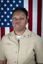 Hospitalman Alyson Cuff of the Preventive Medicine Department was named Bluejacket of the Quarter for the first quarter of 2026 at Naval Health Clinic Cherry Point.