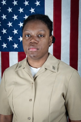 Hospitalman Alyson Cuff of the Preventive Medicine Department was named Bluejacket of the Quarter for the first quarter of 2026 at Naval Health Clinic Cherry Point.