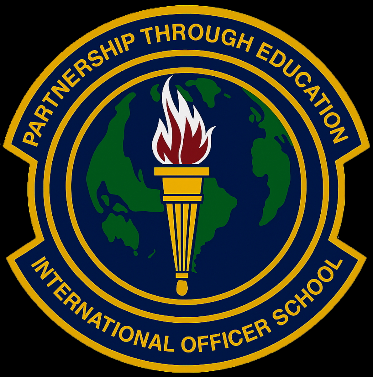 International Officer School Emblem