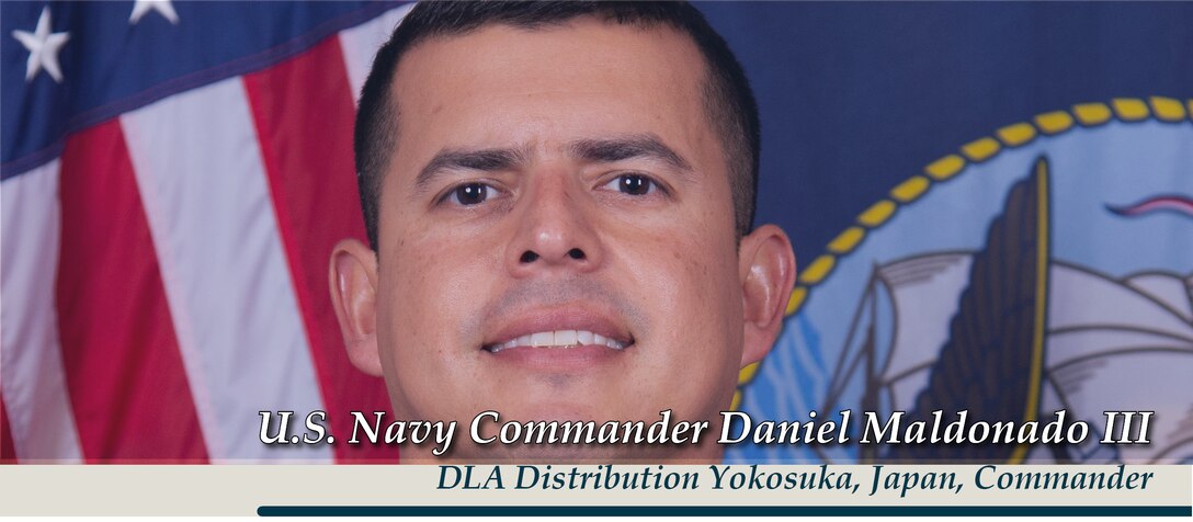 The official program for the Defense Logistics Agency Distribution Yokosuka, Japan, change of command ceremony whereby Navy Cmdr. Daniel Maldonado III will relinquish command to Navy Cmdr. Long Tran.
