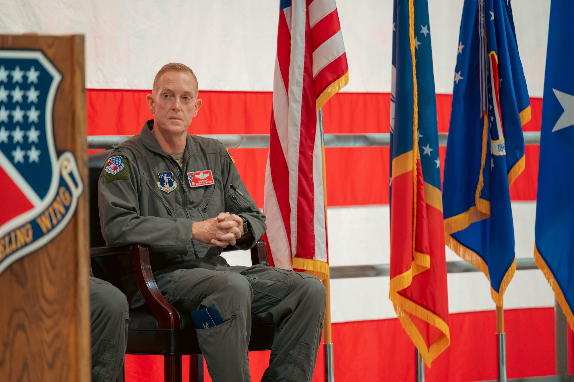 The 186th Air Refueling Wing held a change of command ceremony at Key Field Air National Guard Base on Aug. 1, 2026, to welcome Col. Robert K. Brady as its new commander.