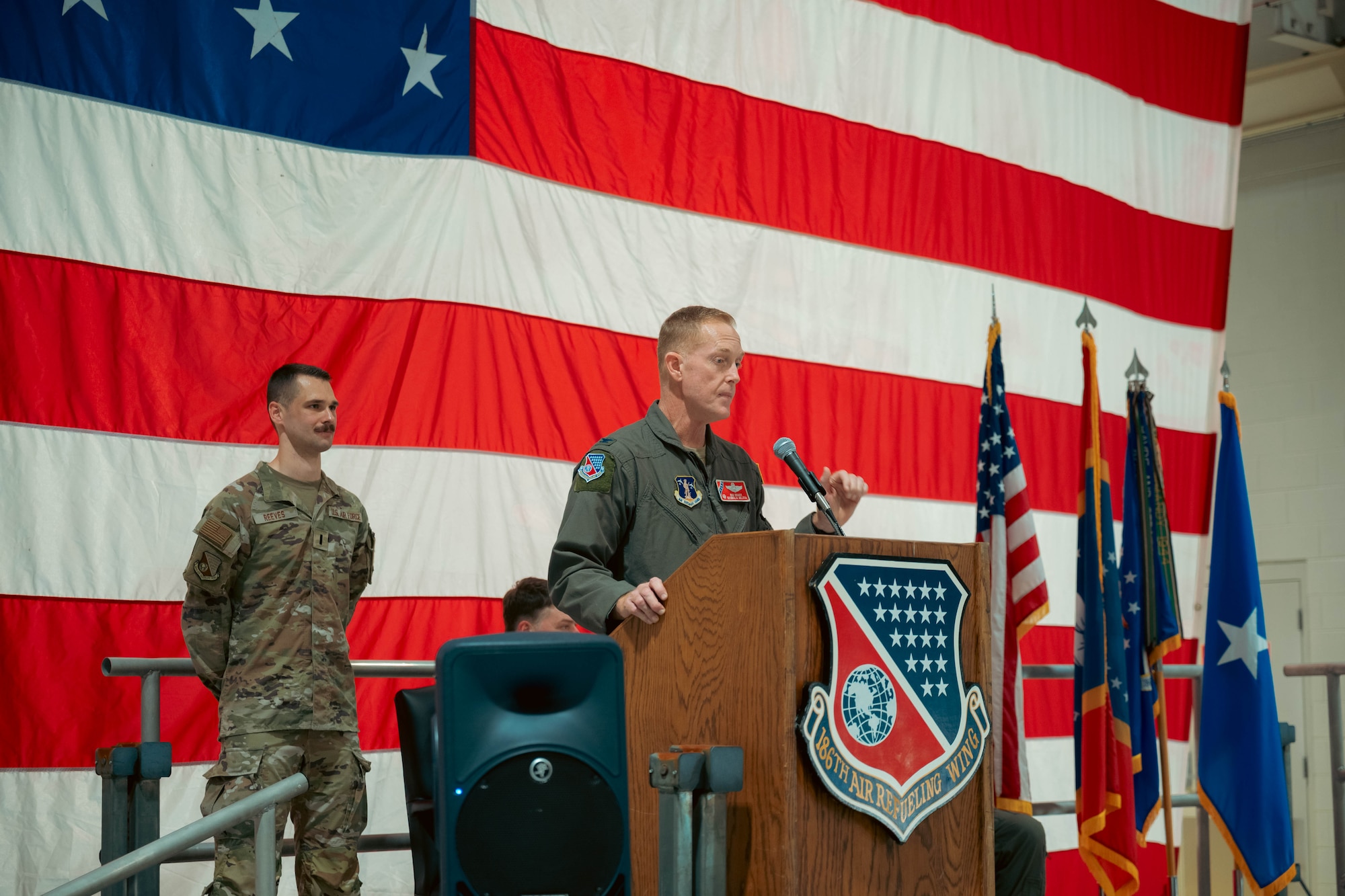 The 186th Air Refueling Wing held a change of command ceremony at Key Field Air National Guard Base on Aug. 1, 2026, to welcome Col. Robert K. Brady as its new commander.