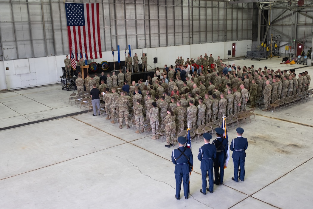 The Utah Air National Guard redesignated the 106th and 109th Air Control Squadrons as the 106th and 109th Cyberspace Operations Squadrons during a ceremony July 28, marking the formal transition of both units to a new mission in the cyber domain.
The redesignation represents a significant change in mission, personnel structure, training and equipment for the two squadrons. Once responsible for air battle management and tactical air control, the units will now organize, train and equip Airmen to support Air Force and joint cyberspace operations.