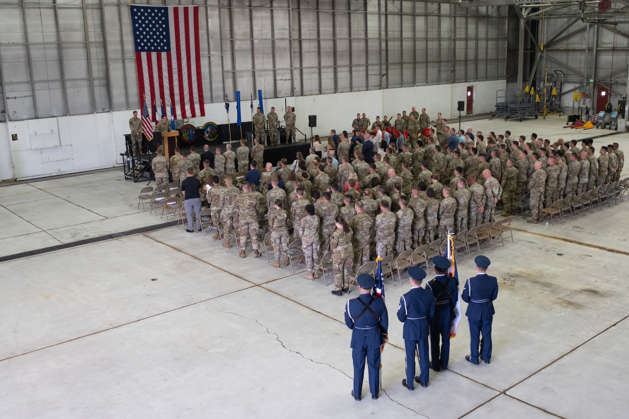 The Utah Air National Guard redesignated the 106th and 109th Air Control Squadrons as the 106th and 109th Cyberspace Operations Squadrons during a ceremony July 28, marking the formal transition of both units to a new mission in the cyber domain.
The redesignation represents a significant change in mission, personnel structure, training and equipment for the two squadrons. Once responsible for air battle management and tactical air control, the units will now organize, train and equip Airmen to support Air Force and joint cyberspace operations.
