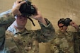 U.S. Army Soldiers with Bravo Battery, 1-623rd Field Artillery, conduct chemical, biological, radiological, and nuclear (CBRN) confidence training at Fort Knox, Kentucky, May 16, 2026. The hands-on training reinforced proficiency with chemical defense equipment and enhanced the unit's ability to remain lethal and effective in contaminated environments. (U.S. Army National Guard photo by Spc. Trey Baldwin)