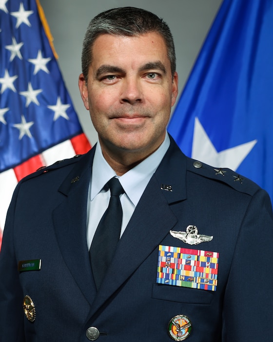 This is the official portrait of Maj. Gen. Richard A. Goodman.