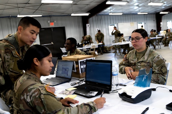 310th Sustainment Command (Expeditionary) finance units support finance operations in Diamond Saber 26