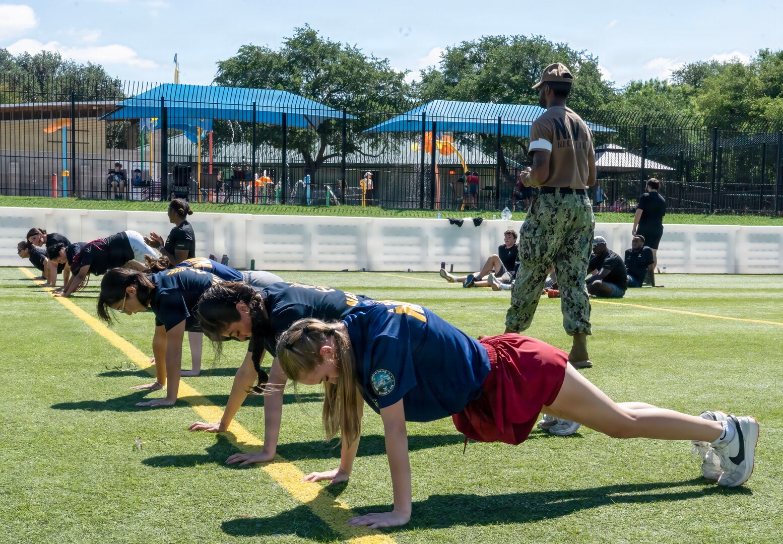 Preparing to Serve: Future Sailors and Soldiers Compete