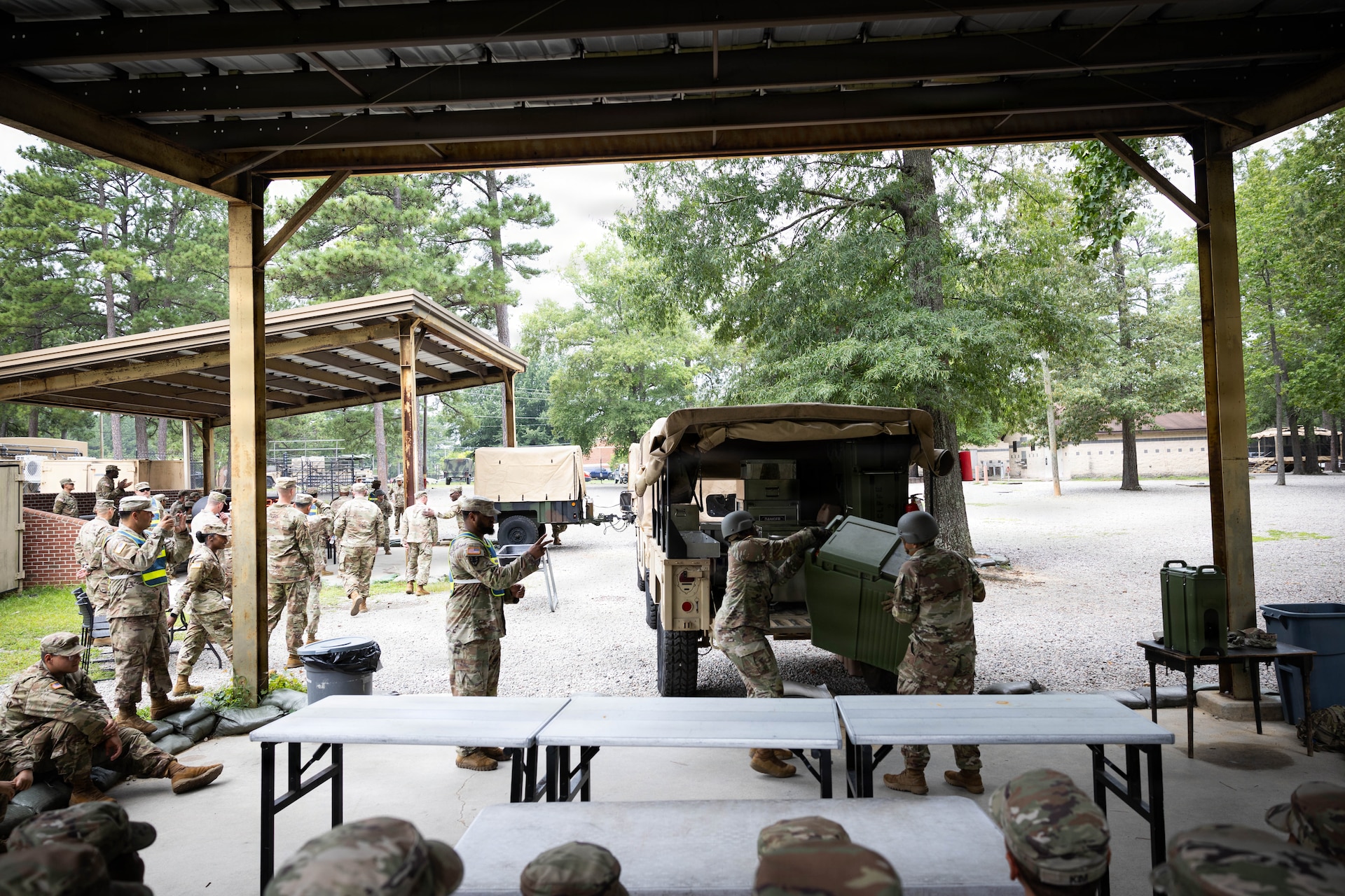Army Reserve’s senior enlisted leader immerses in training, modernization at Fort Lee