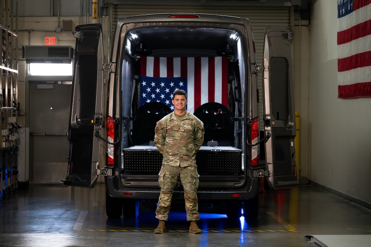 Meet a Deployer: U.S. Air Force Force Airman 1st Class Edward Buckley