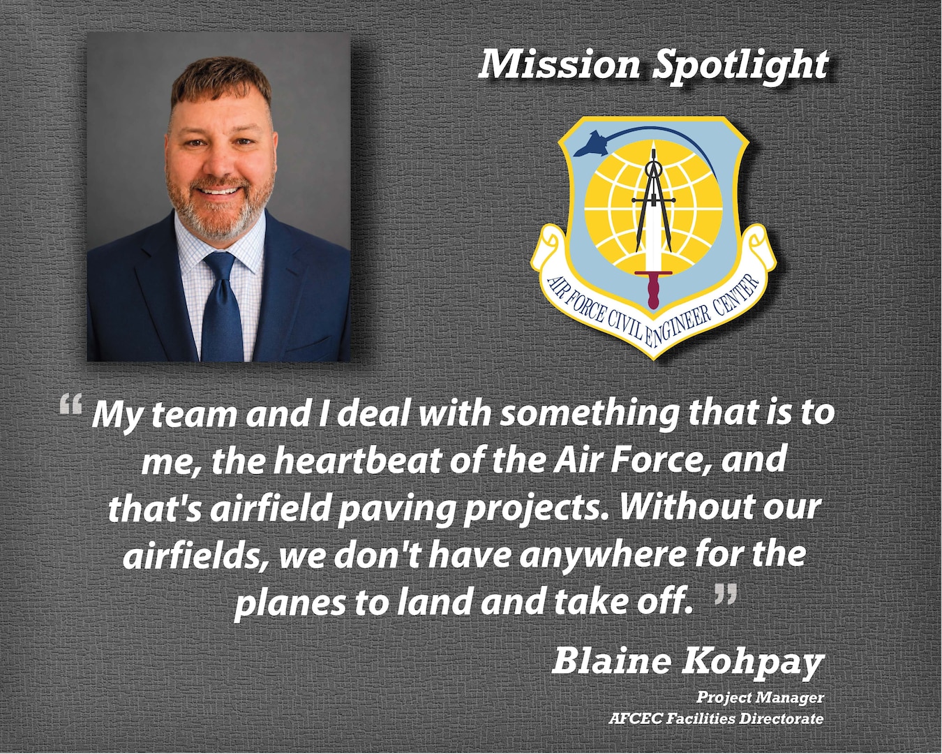 Blaine Kohpay selected as a spotlight feature
