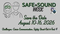 Safe + Sound Week Save the Date