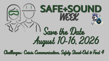 Safe + Sound Week Save the Date