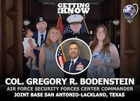 Getting to Know - Air Force Security Forces Center Commander - Col. Gregory Bodenstein