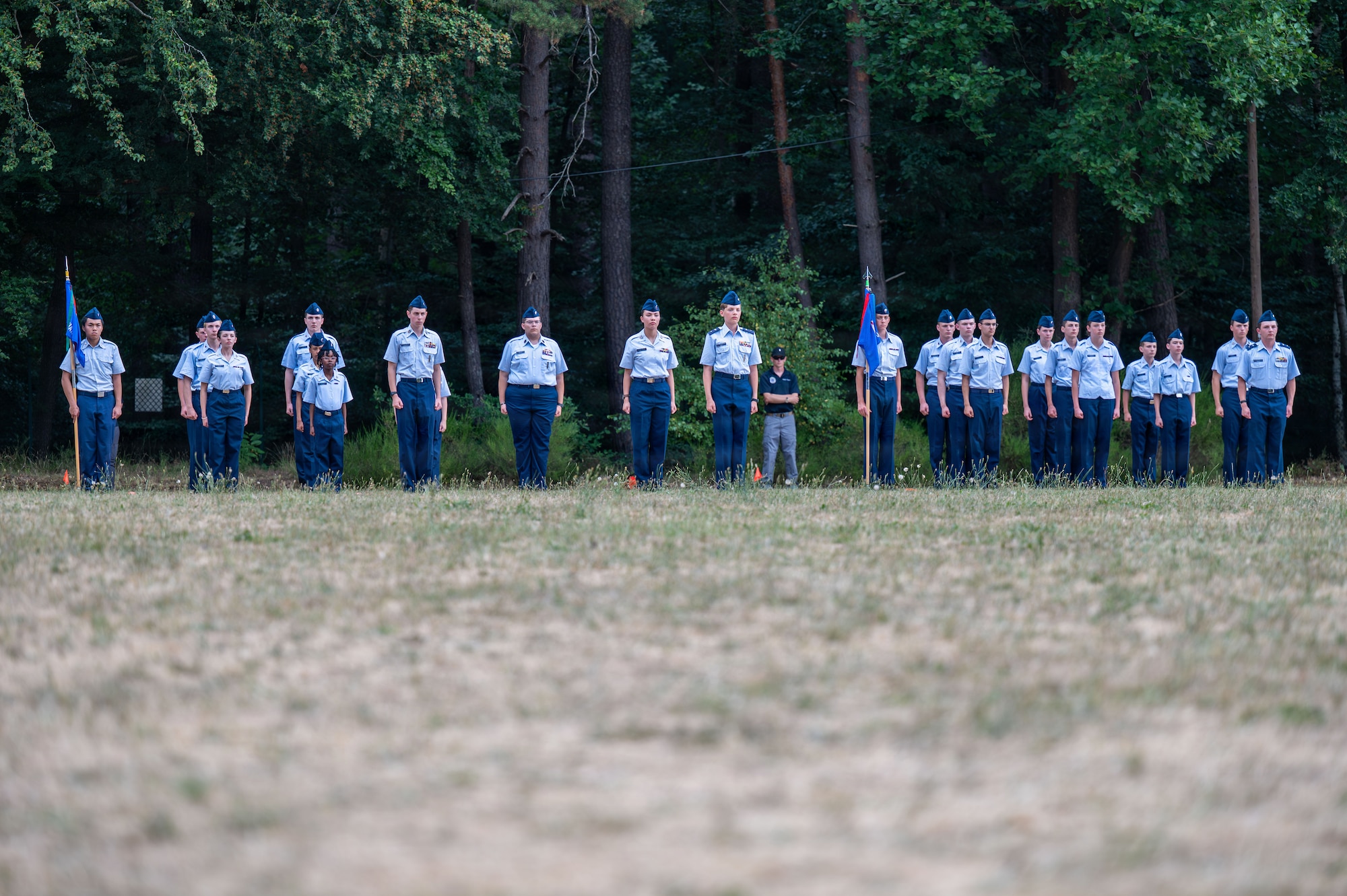 80 CAP cadets representing units across Europe and the United States concluded nine days of leadership development, aerospace education and hands-on Air Force immersion.