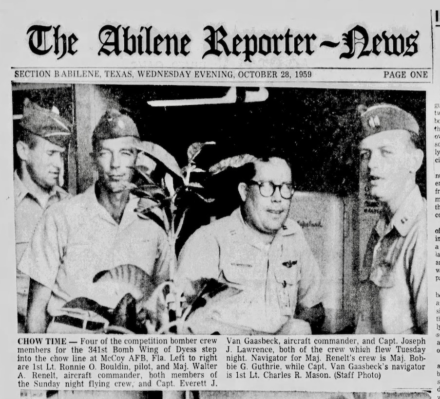 U.S. Air Force Col. Walter A. Renelt