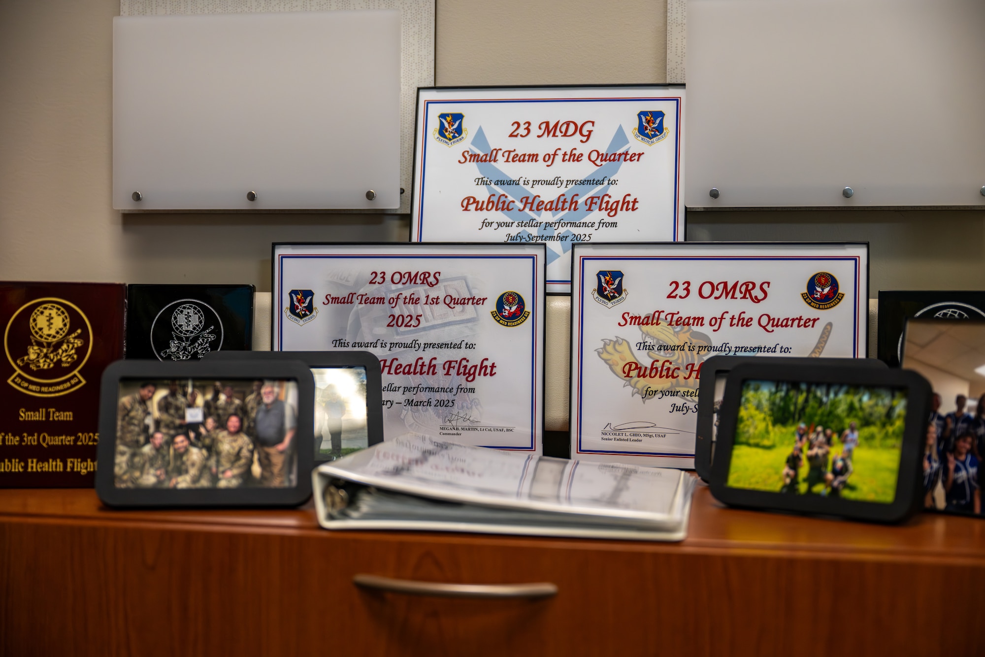 Awards for the 23 OMRS