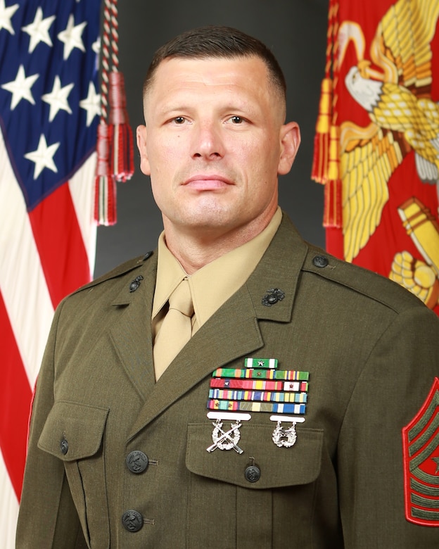 Sergeant Major George E. Zeek II, Inspector-Instructor Sergeant Major, 4th Maintenance Battalion