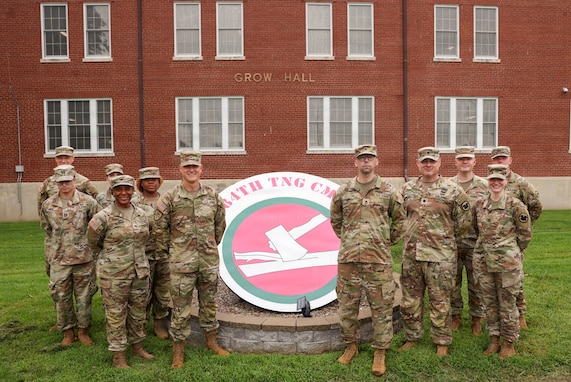 Brig. Gen. David Barrett, U. S. Army Reserve Legal Command and a delegation of legal professional, with the 84th Training Command's legal section during an Article 6 inspection, August 1, 2026, at Fort Knox, Ky. (U.S. Army Reserve photo by Sgt. 1st Class Justin Hardin)